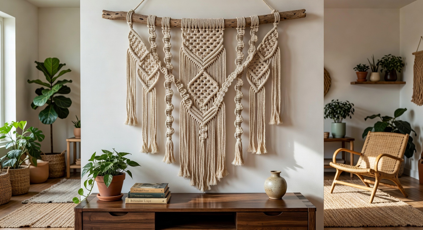 Espejo Boho Cálido